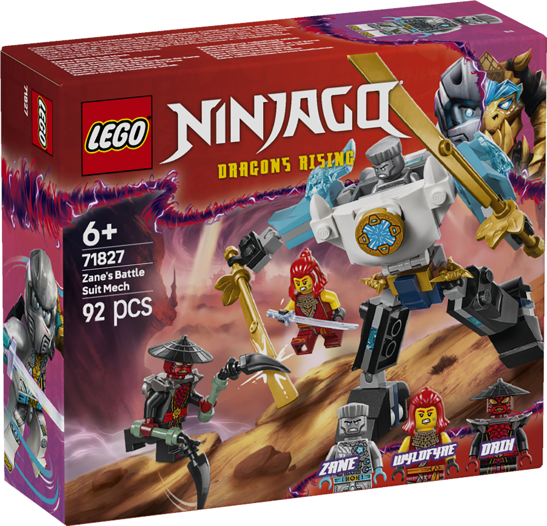 LEGO Ninjago Zane’i lahinguvormis robot