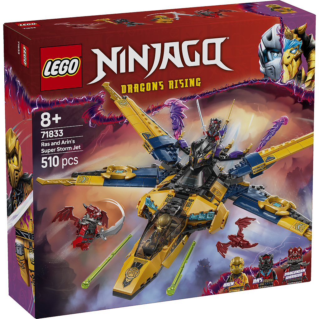 LEGO Ninjago Ras and Arin's Super Storm Jet