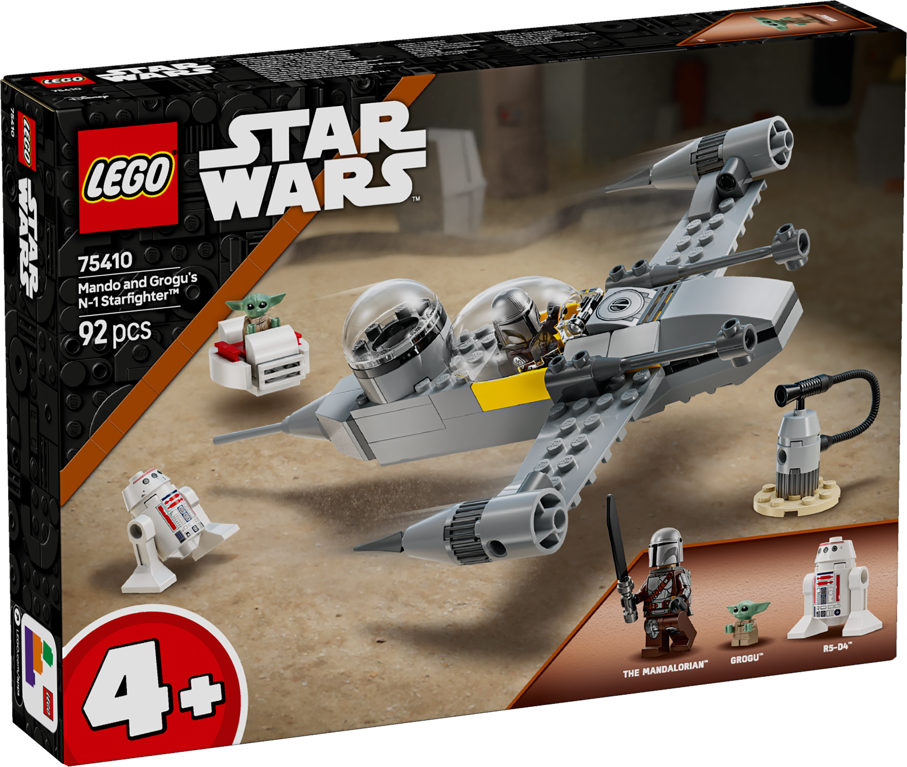 LEGO Star Wars Mando ja Grogu N-1 Starfighter