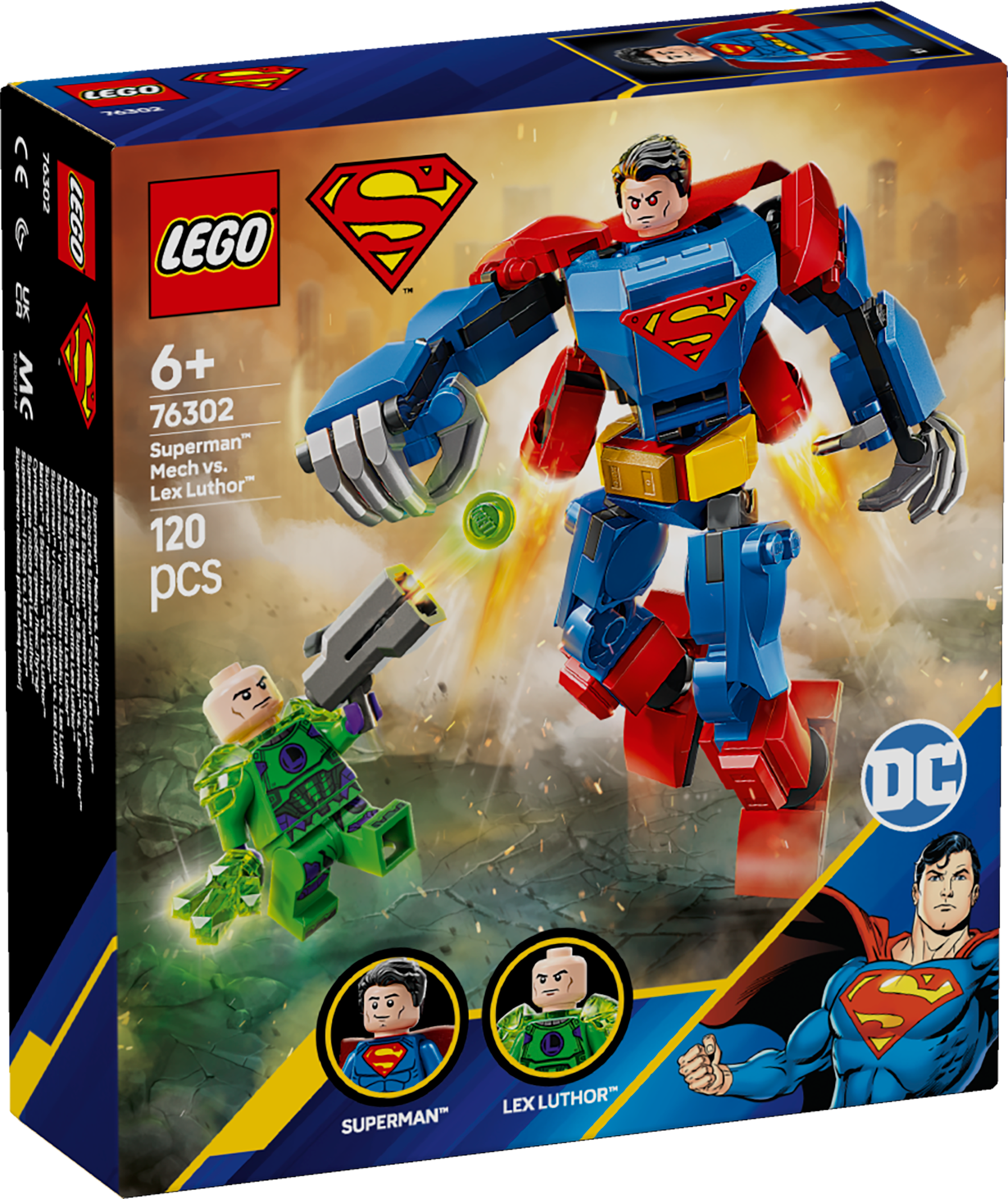 LEGO Super Heroes Supermani robot vs. Lex Luthor