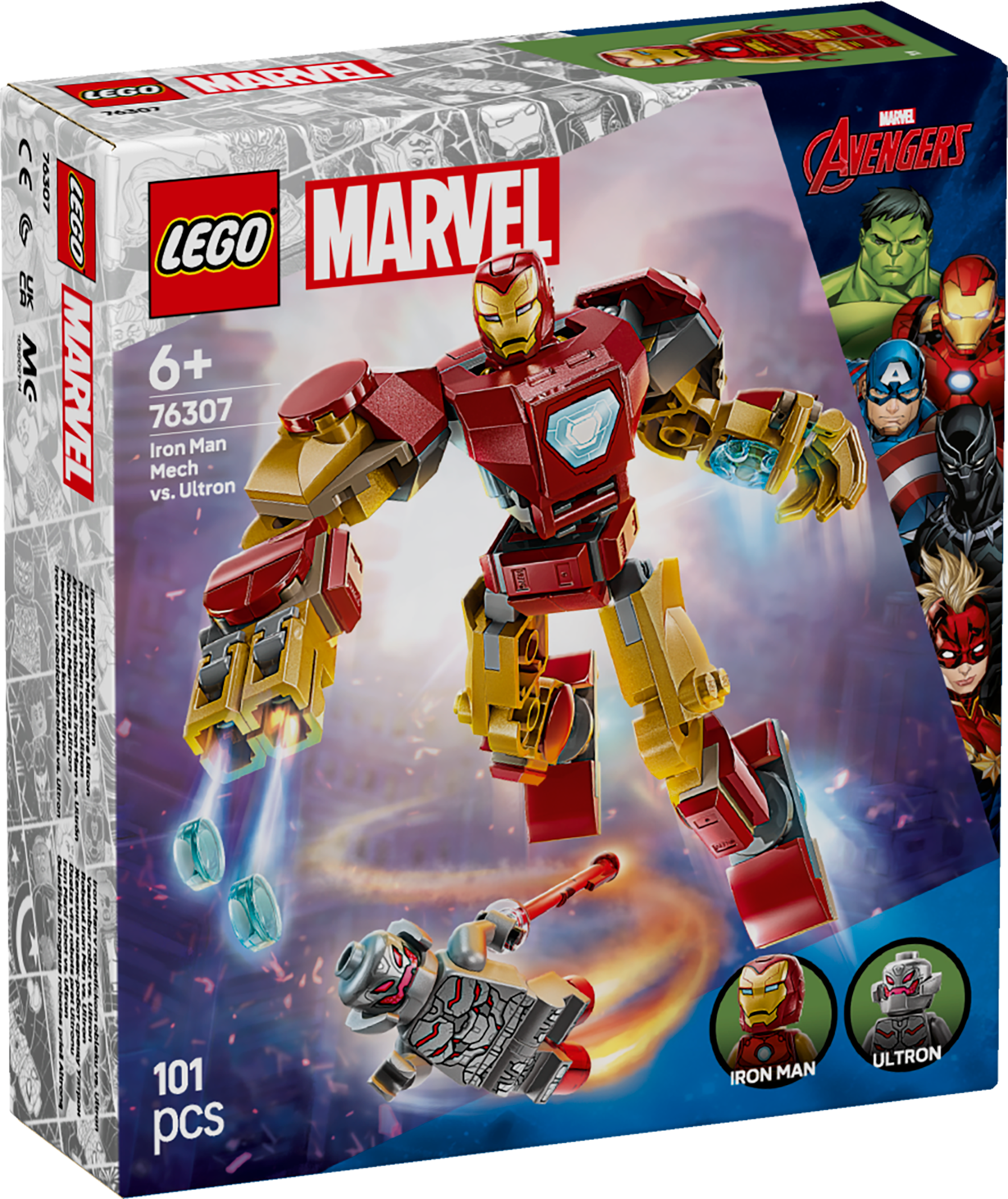 LEGO Super Heroes Iron Mani robot VS. Ultron
