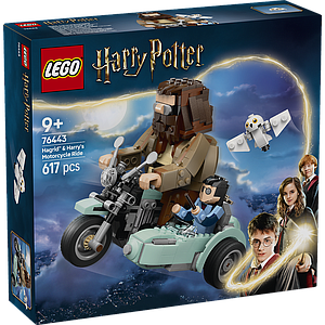 LEGO Harry Potter Hagrid ja Harry mootorrattasõidul