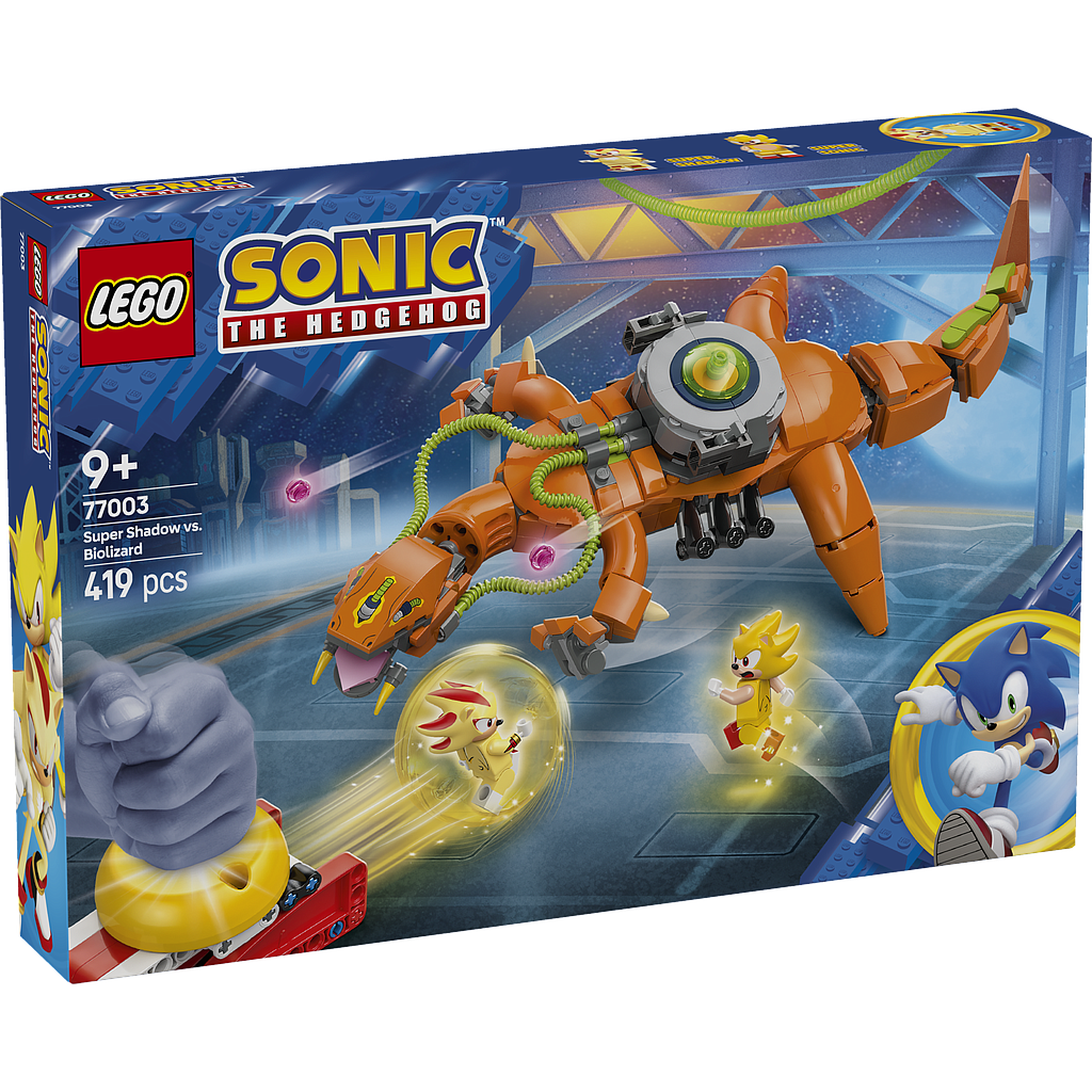 LEGO Sonic Super Shadow VS. Biolizard
