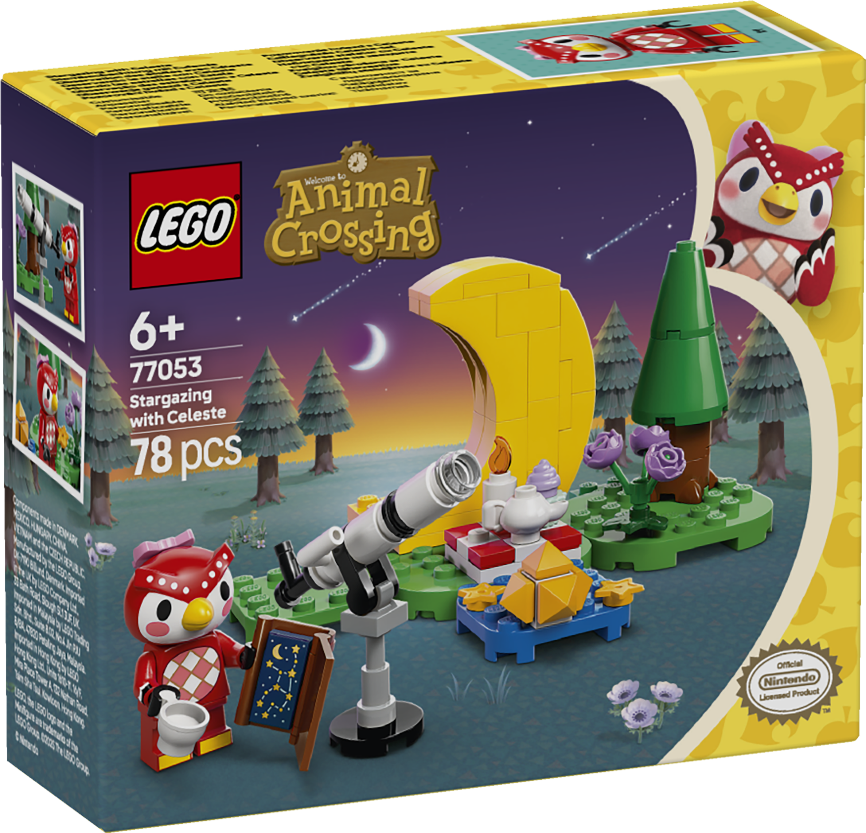LEGO Animal Crossing Celeste tähevaatlus