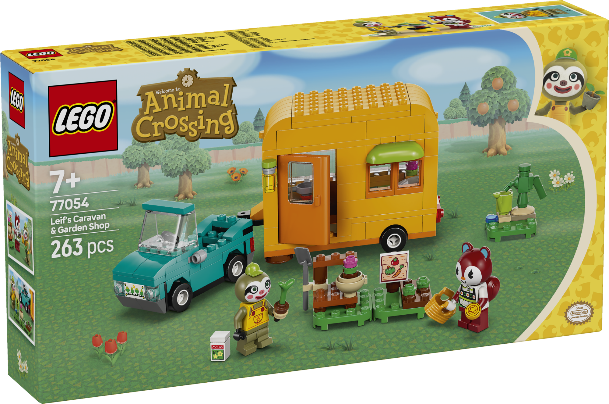 LEGO Animal Crossing Leif haagissuvila ja aiapoega