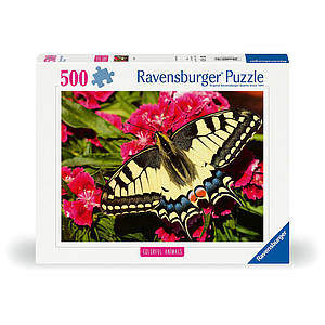 Ravensburger Puzzle 500 pc Colorful Butterfly