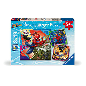 Ravensburger pusle 3x49 tk:  ämblikmees