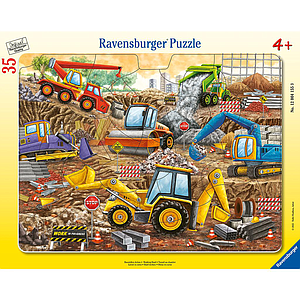 Ravensburger plaatpusle 35 tk: kõik töötavad