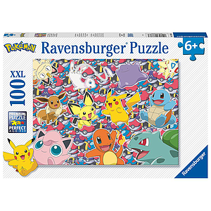 Ravensburger pusle 100 tk: Pokemon ja sõbrad
