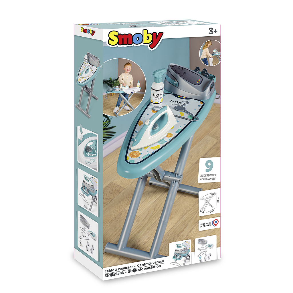 Smoby Ironing Board + Steam Iron