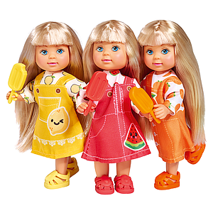 Simba Doll Evi Love With Fruit Ice Cream - 3 Different