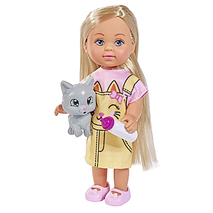 Simba Doll Evi Love With Cat - 2 Different