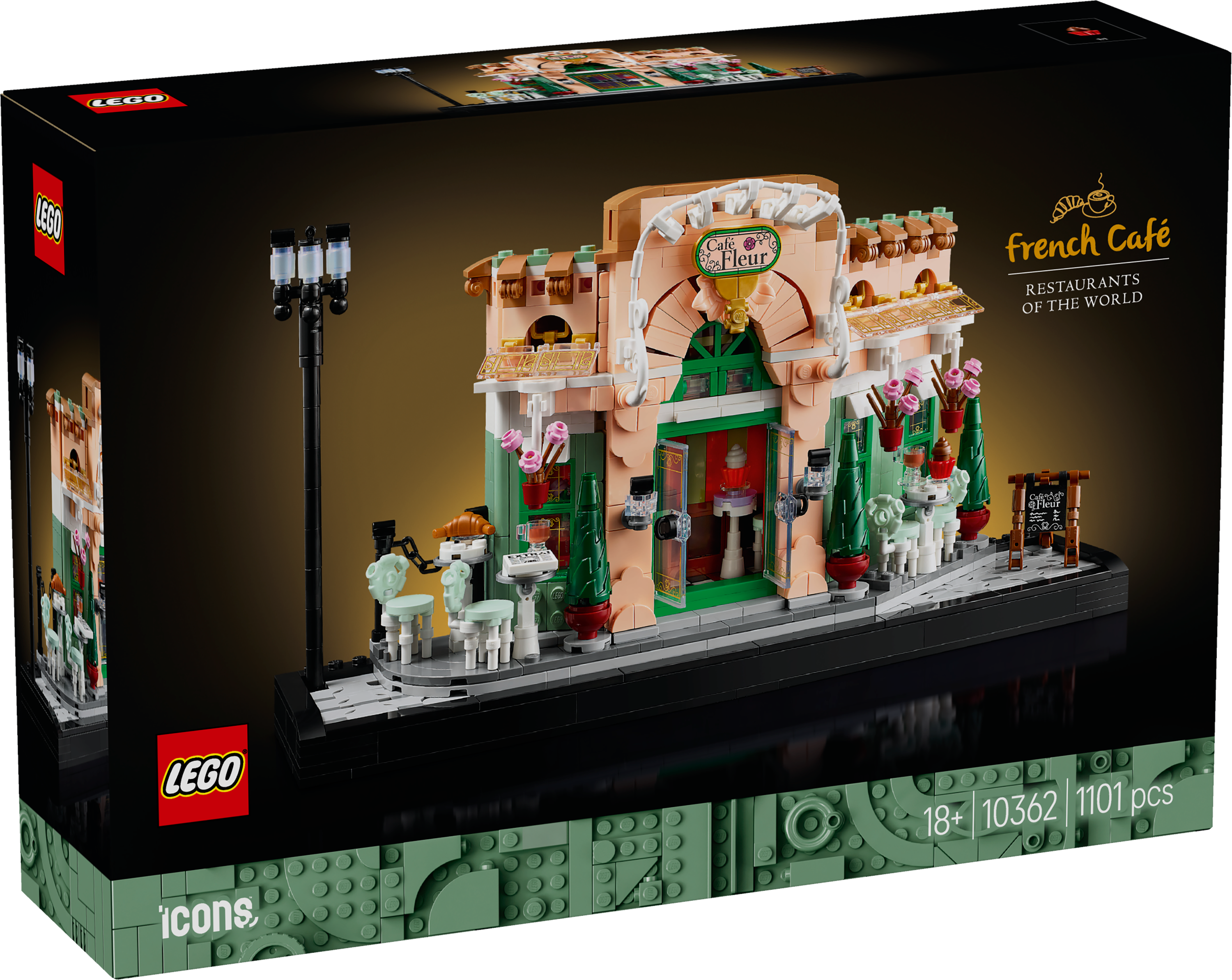 LEGO Icons Prantsuse kohvik