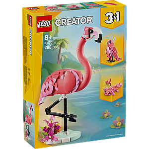 LEGO Creator metsloomad: roosa flamingo