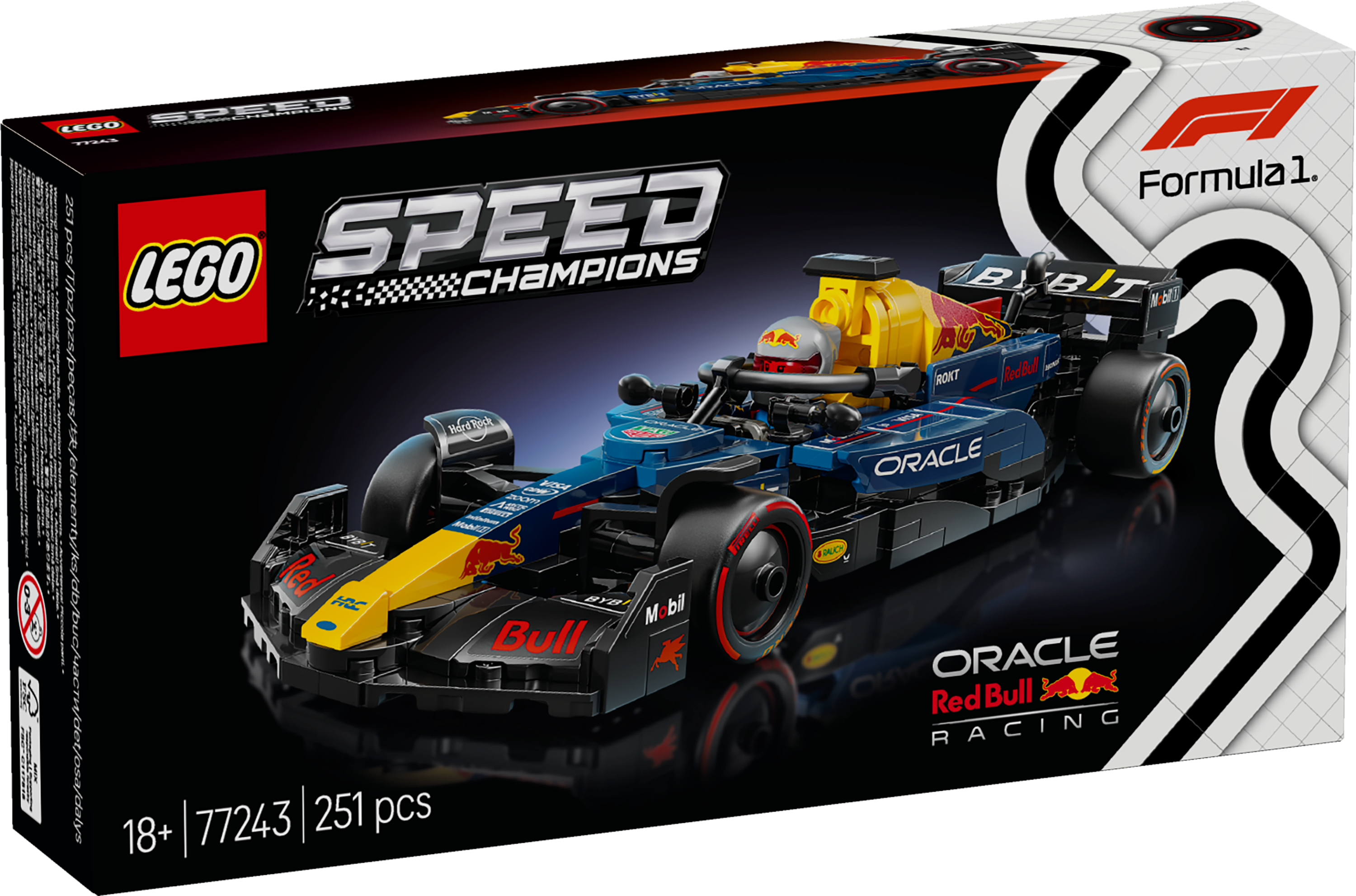 LEGO Speed Champions Oracle Red Bull Racing RB20 F1 võidusõiduauto