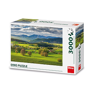 Dino Puzzle 3000 Pieces: Spring