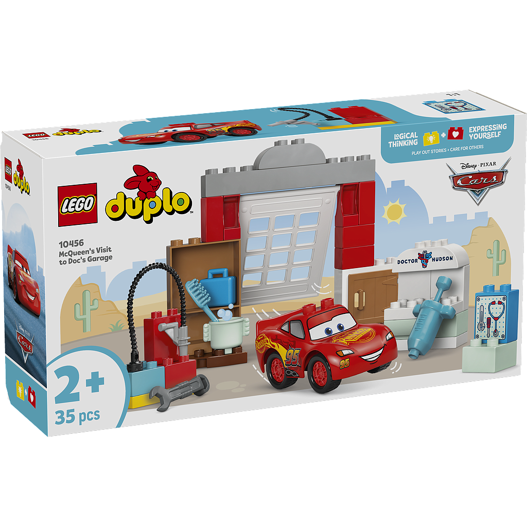 LEGO DUPLO Mcqueen's Visit to Doc's Garage