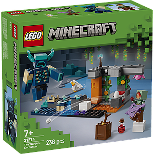 LEGO Minecraft The Warden Encounter