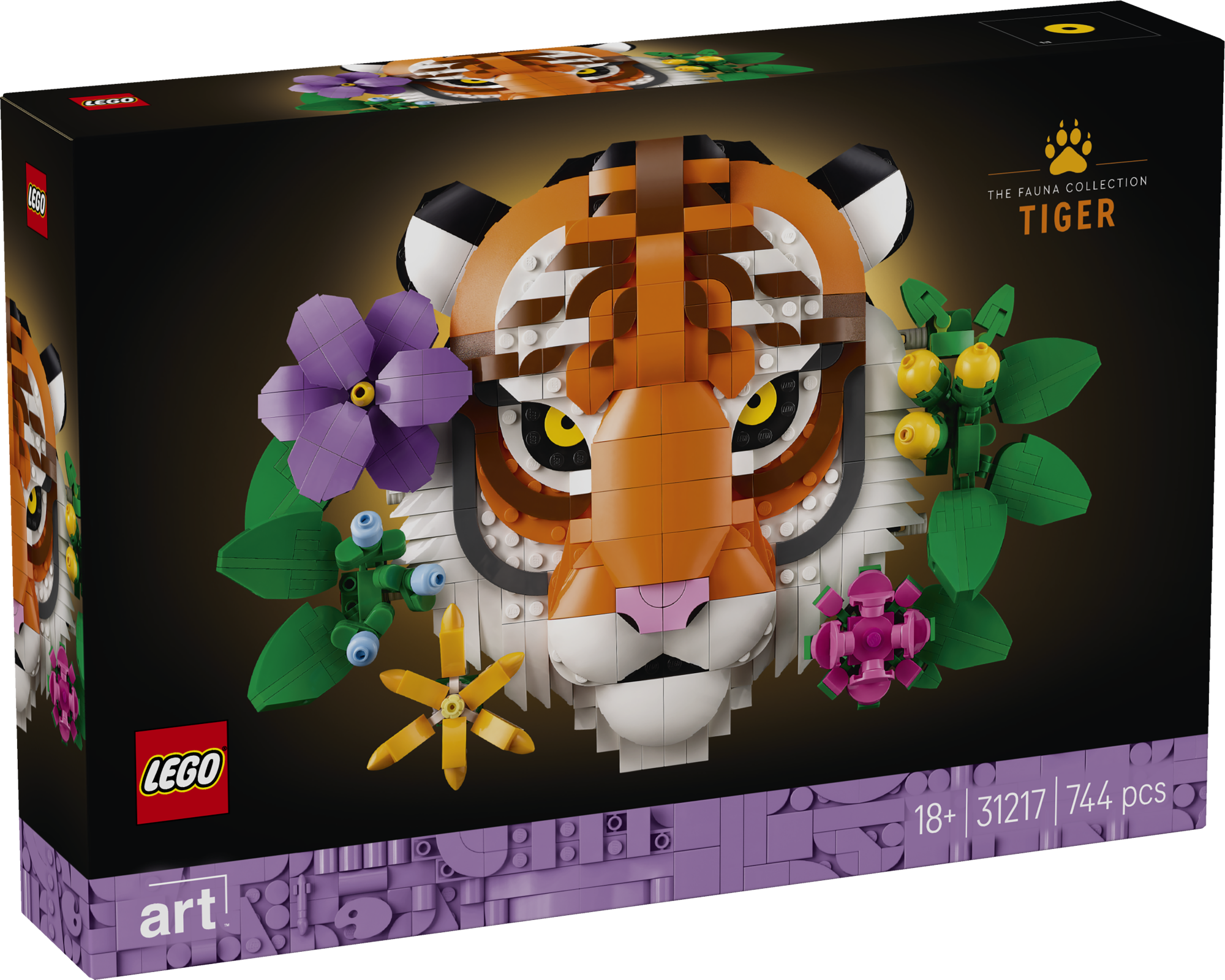 LEGO Art Fauna kollektsioon – tiiger
