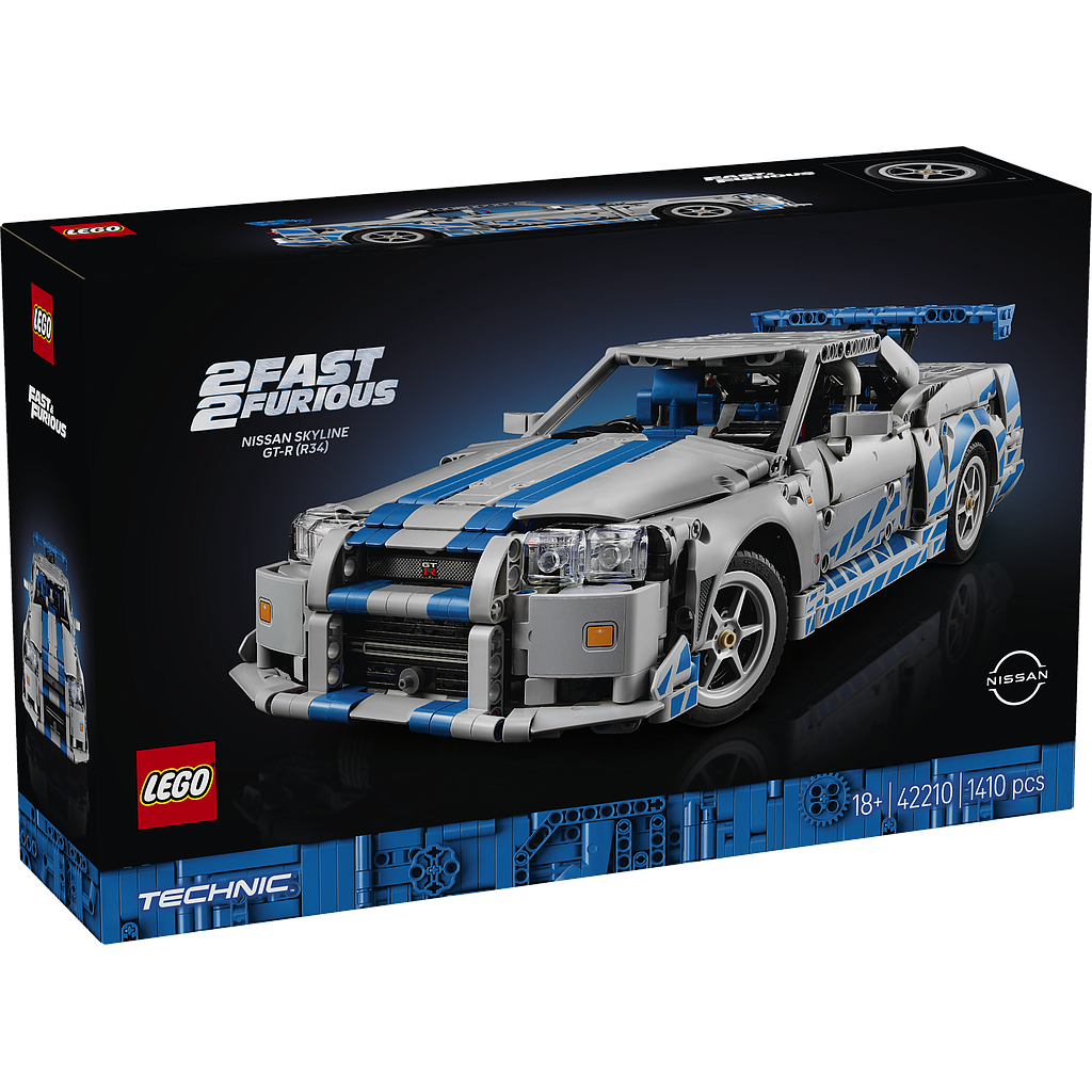LEGO Technic 2 Fast 2 Furious Nissan Skyline GT-R (R34) 
