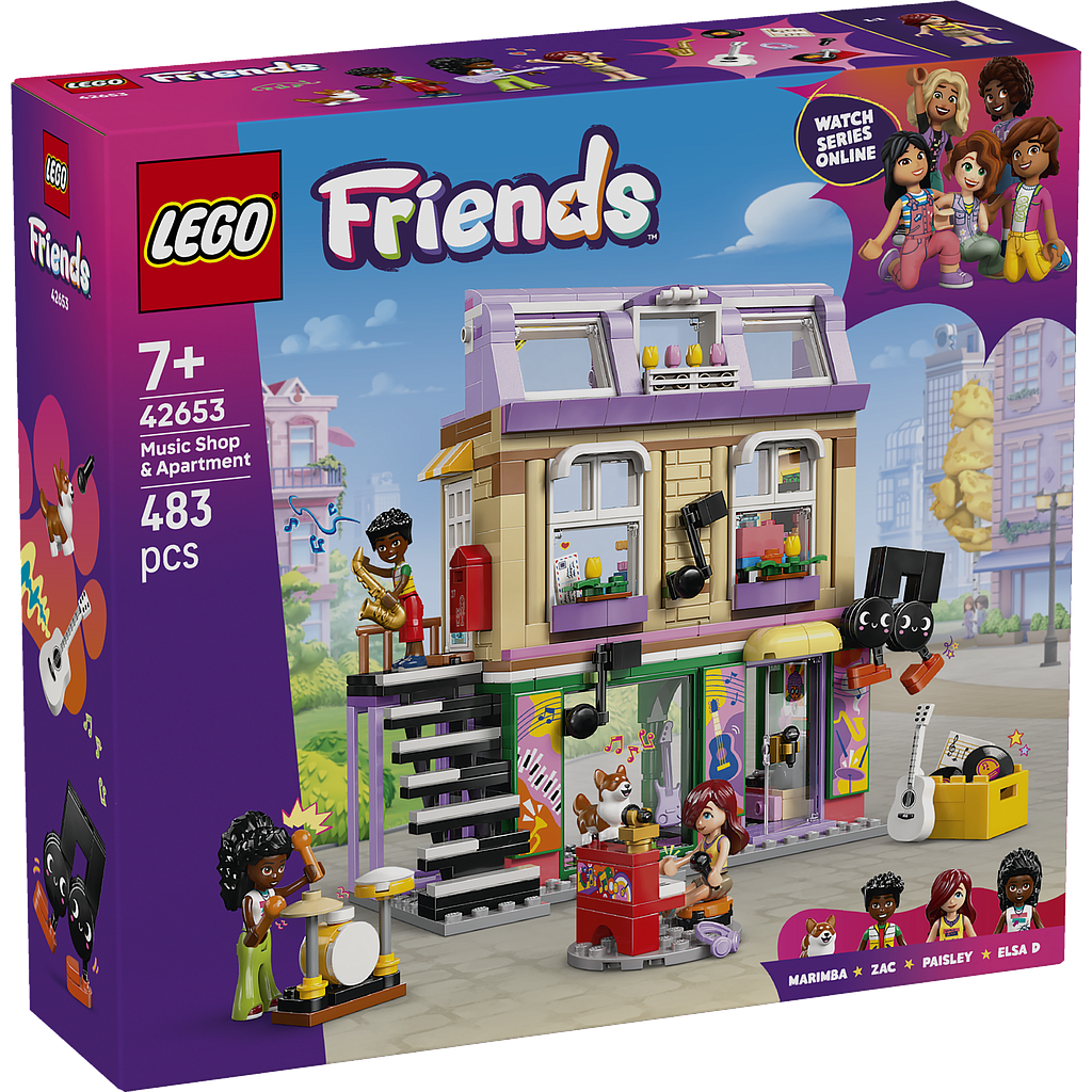 LEGO Friends Music Store & Apartment