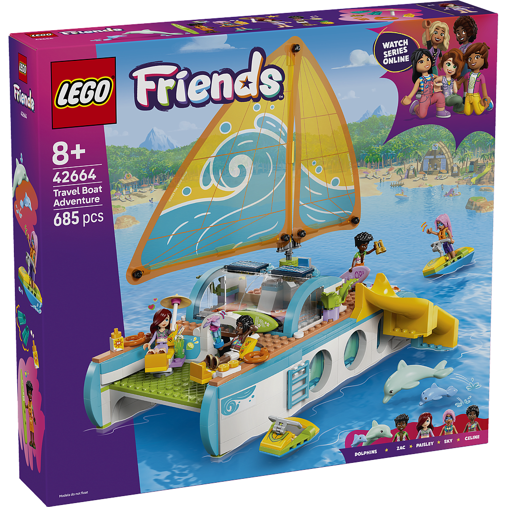 LEGO Friends Travel Boat Adventure
