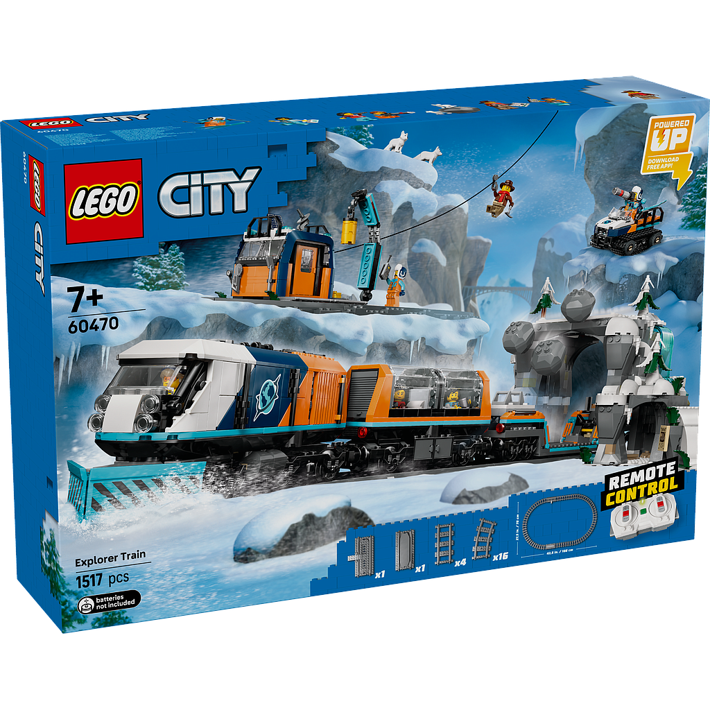 LEGO City Explorers' Arctic Polar Express Train

