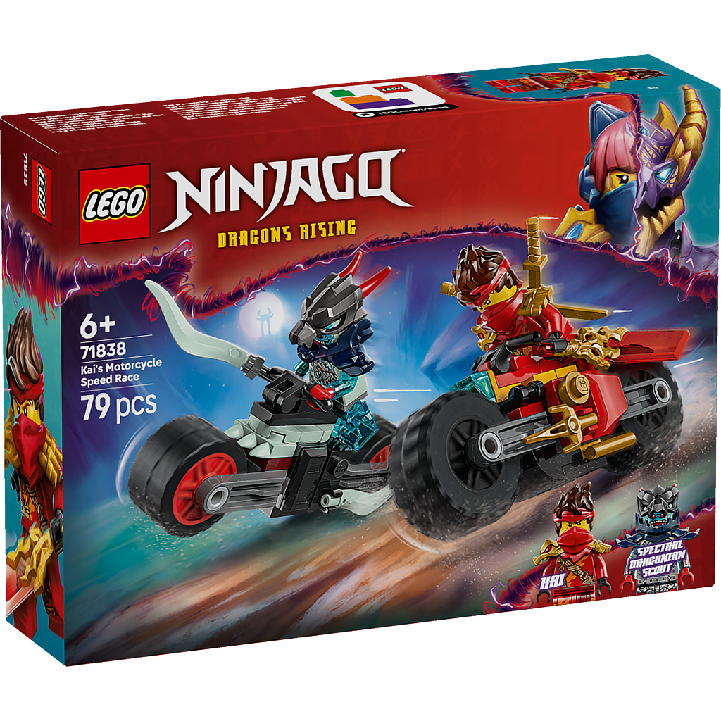 LEGO Ninjago Kai's Motorcycle Speed Race