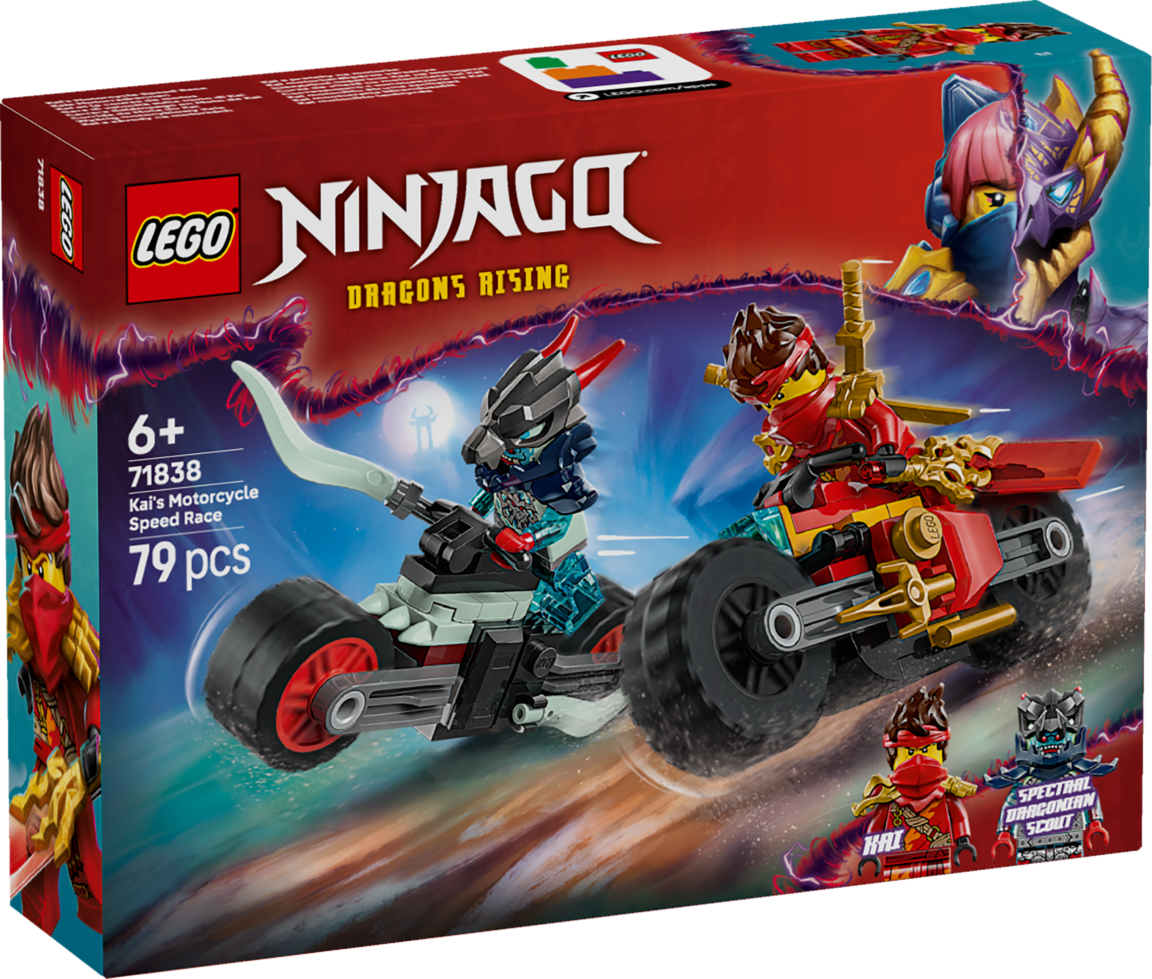 LEGO Ninjago Kai mootorratta kiirendussõit