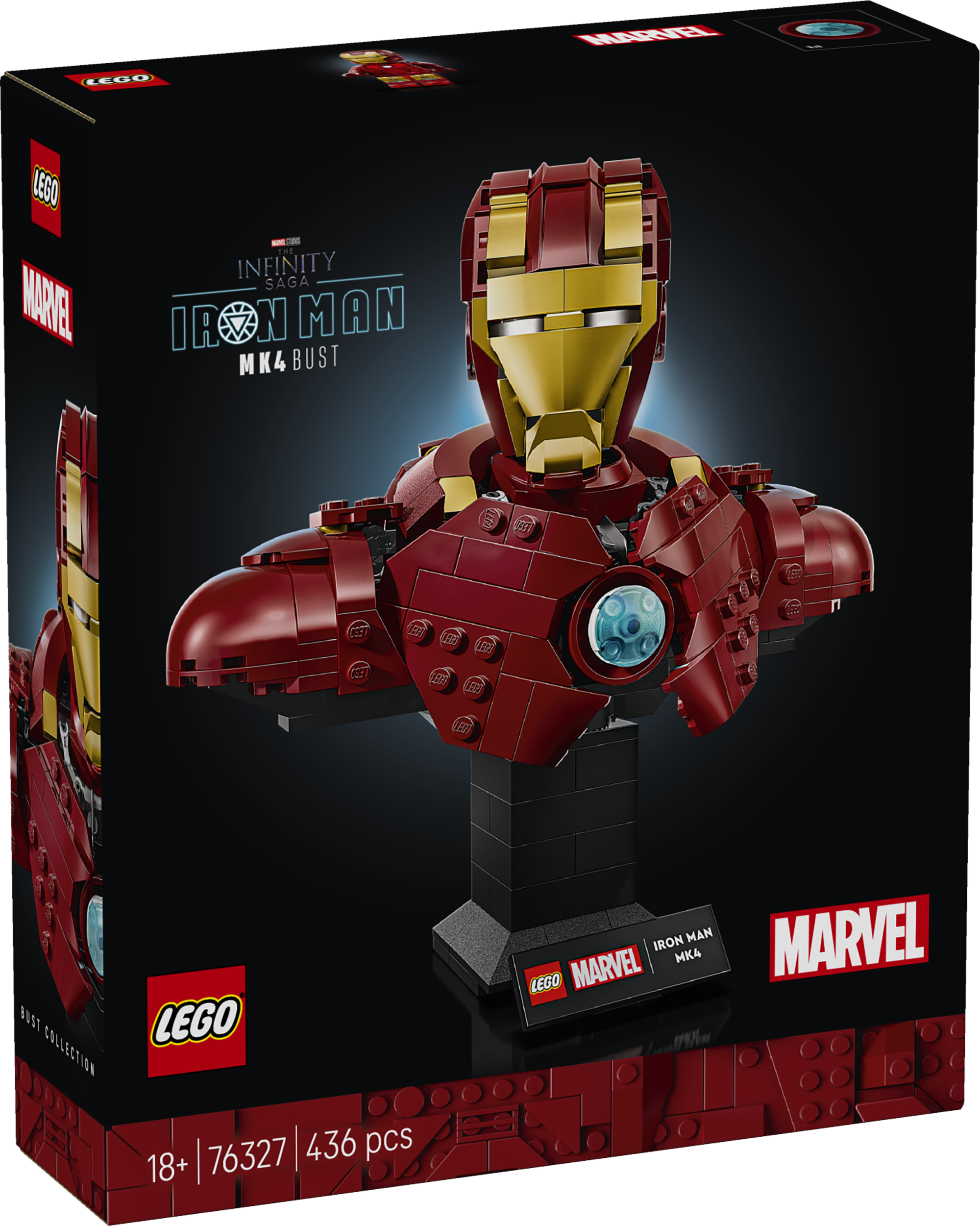LEGO Marvel Iron Man MK4 büst