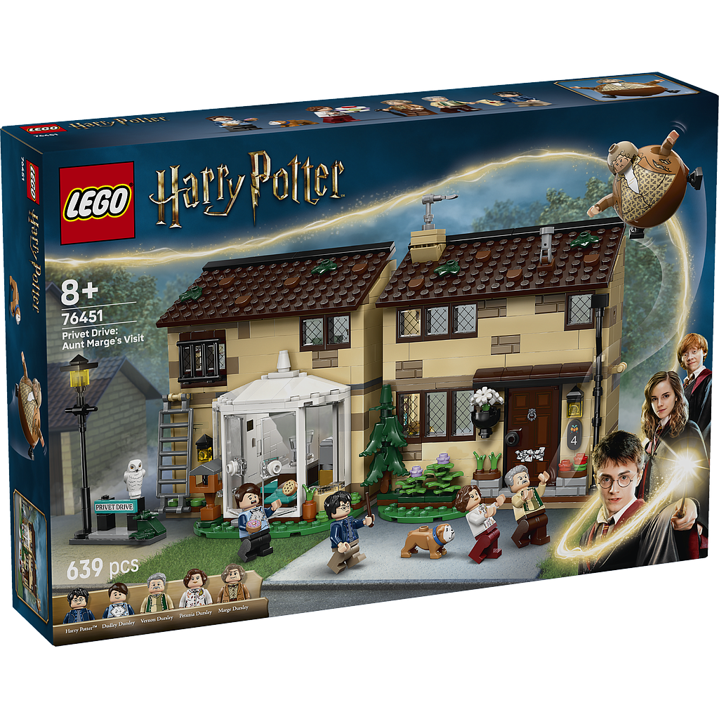 LEGO Harry Potter Privet Drive: Aunt Marge's Visit