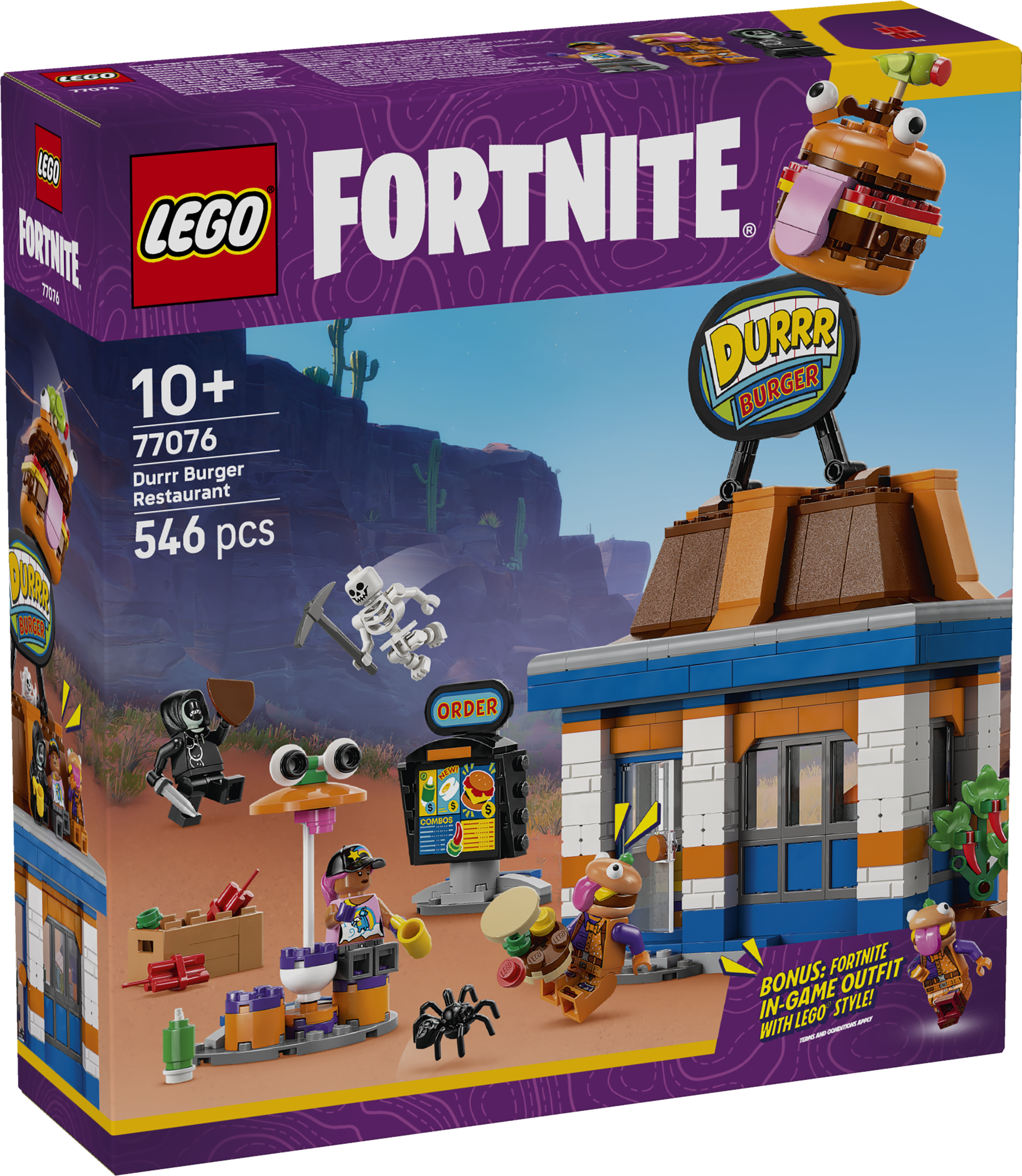 LEGO Fortnite Durrr burgeri restoran
