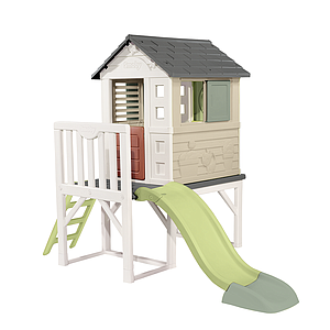 Smoby Playhouse On Stilts + Slide