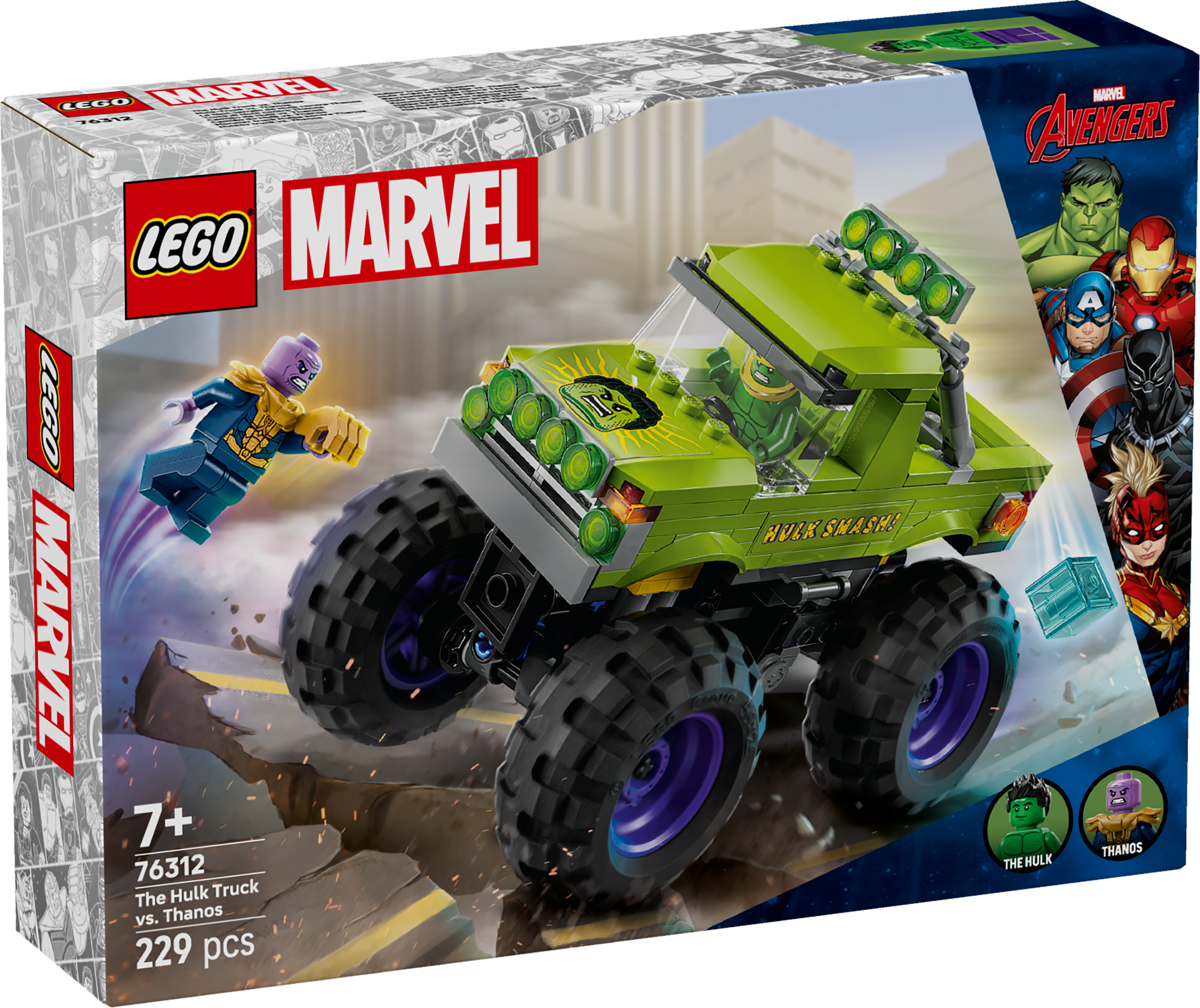 LEGO Super Heroes The Hulki veoauto vs. Thanos