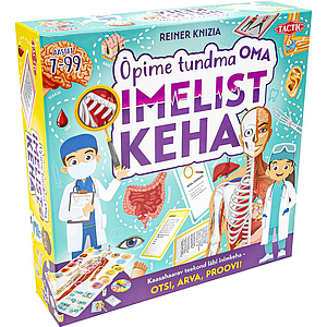 Tactic Board Game Let´s learn Our Amazing Body EST