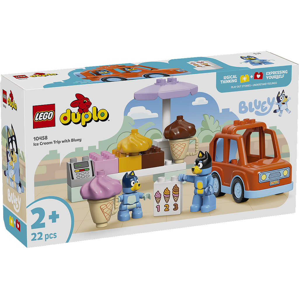 LEGO DUPLO Ice Cream Trip with Bluey