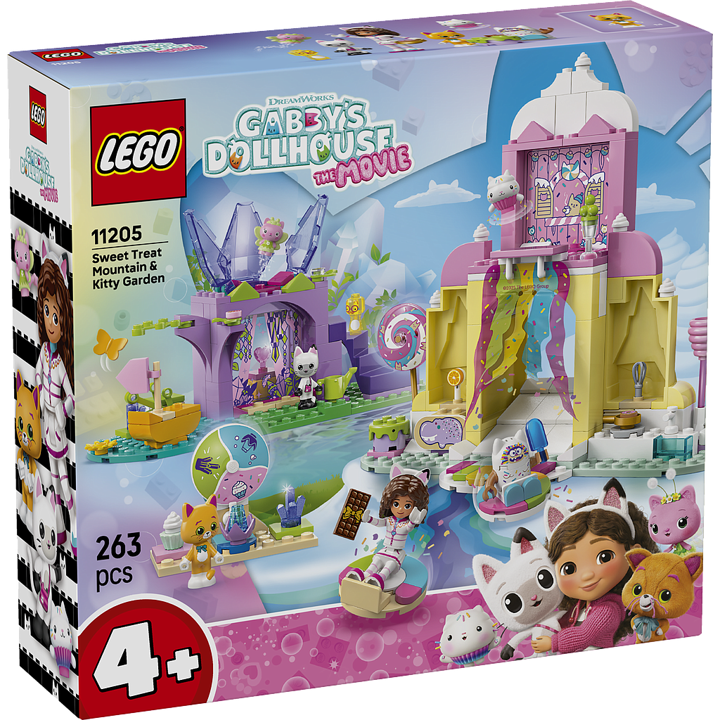 LEGO Gabby`s Dollhouse Sweet Treat Mountain & Kitty Garden