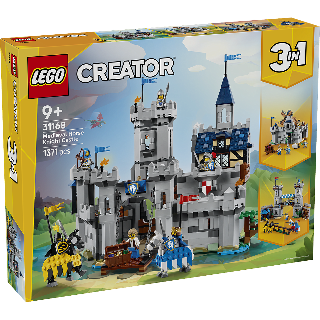 LEGO Creator Medieval Horse Knight Castle