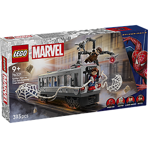 LEGO Super Heroes Spider-Man vs. Doc Ock Subway Train Scene