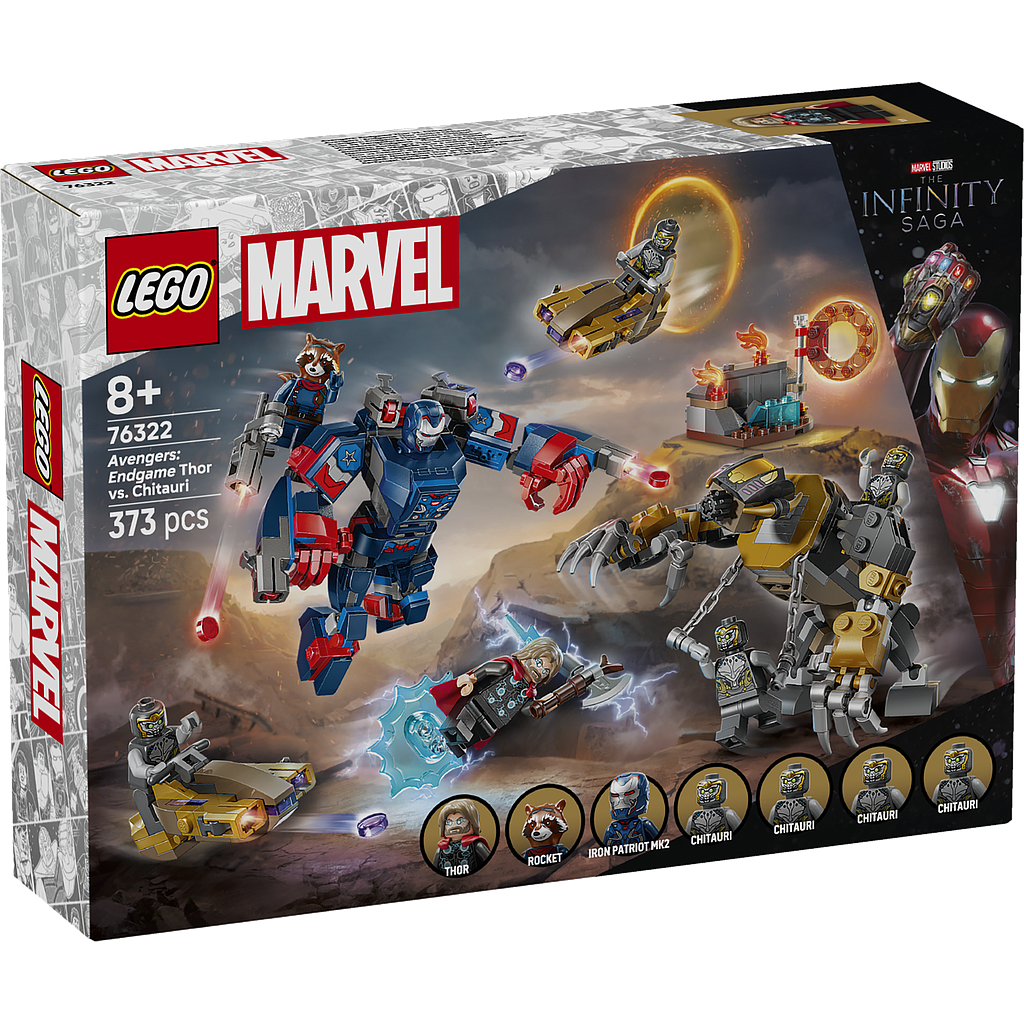 LEGO Super Heroes Avengers: Endgame Thor vs. Chitauri