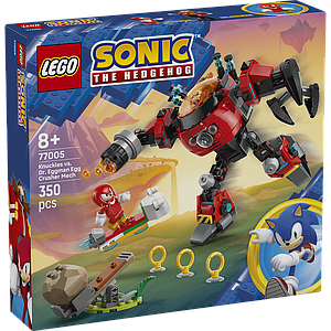 LEGO Sonic Knuckles vs. Dr. Eggman Egg Crusher Mech