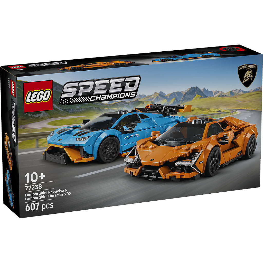 LEGO Speed Champions Lamborghini Revuelto & Huracán STO