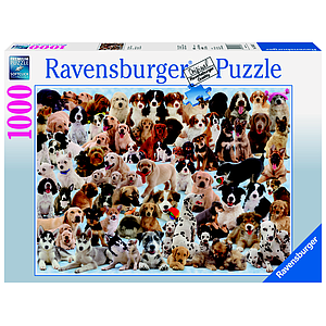 Ravensburger Puzzle 1000 pc Dogs Galore!