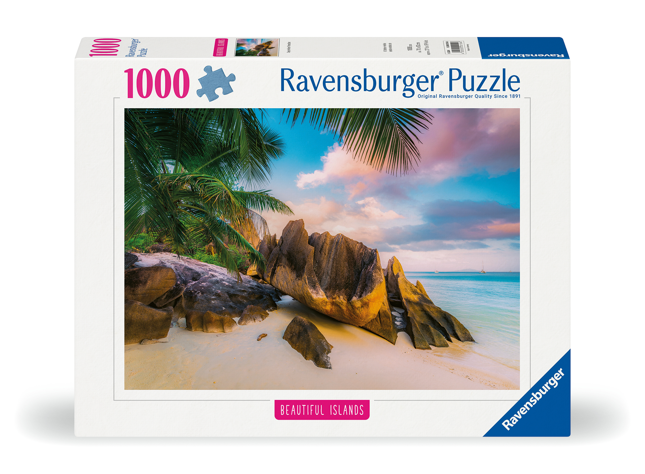 Ravensburger pusle 1000 tk: kaunid saared Seišellid