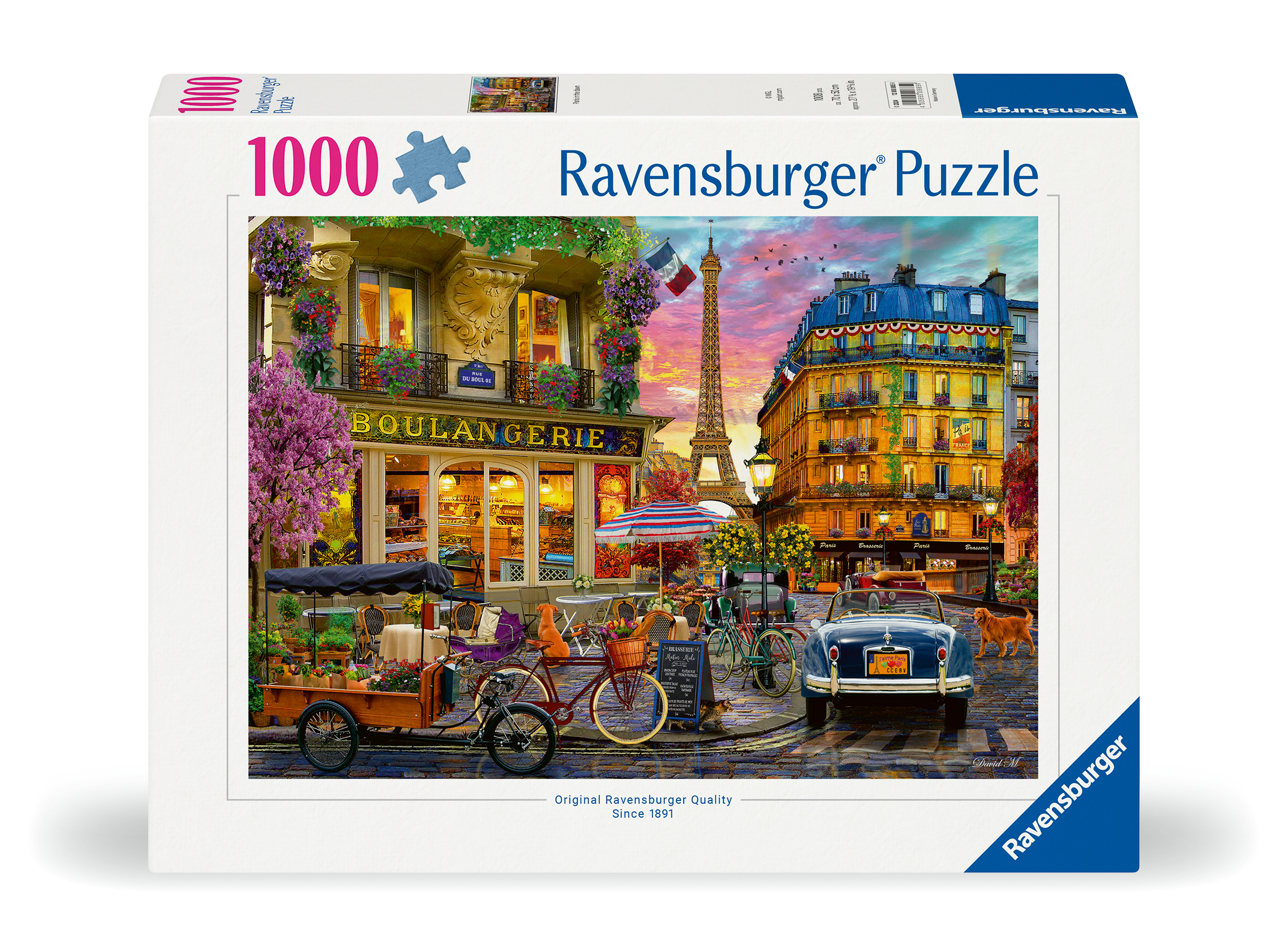 Ravensburger pusle 1000 tk: Pariis koidikul
