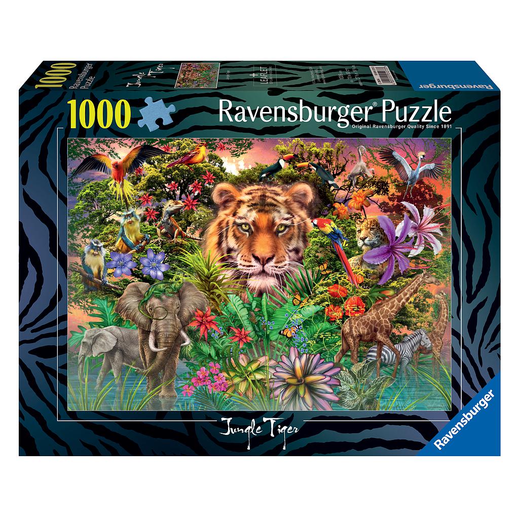 Ravensburger Puzzle 1000 Pieces: Jungle Tiger