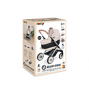 Smoby Maxi-Cosi 3-in-1 Doll Pram Set - Beige
