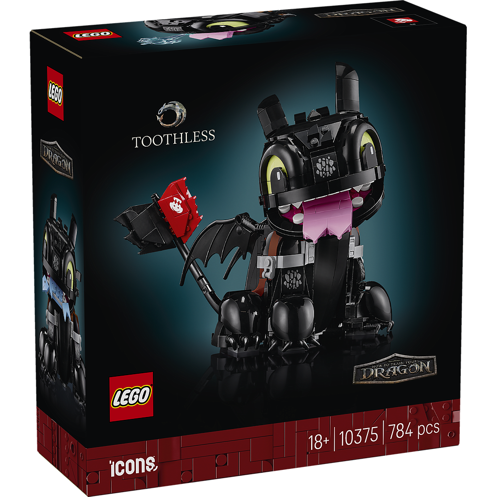 LEGO Icons How to Train Your Dragon: Toothless