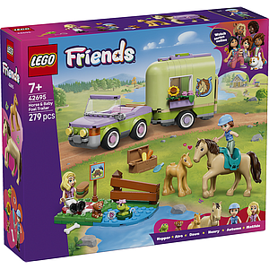 LEGO Friends Horse &amp; Baby Foal Trailer