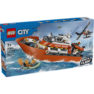 LEGO City Coast Guard Rescue Boat &amp; Helicopter